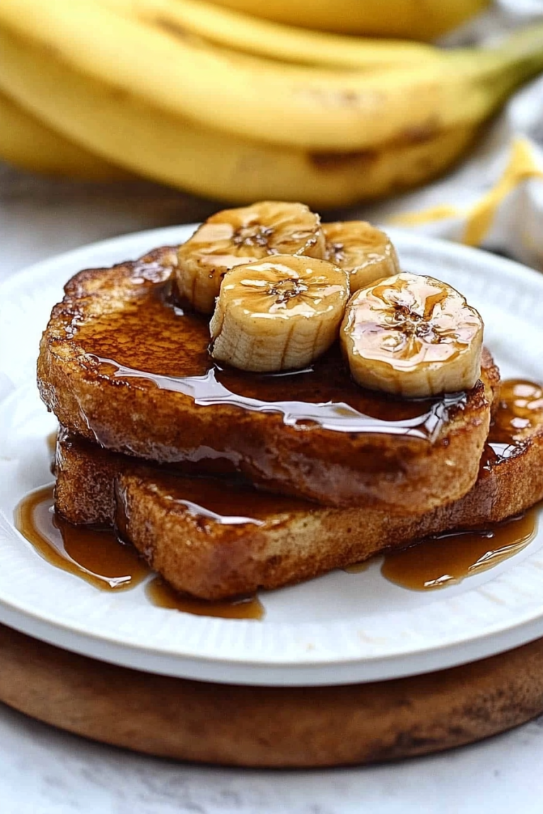 bananas foster french toast