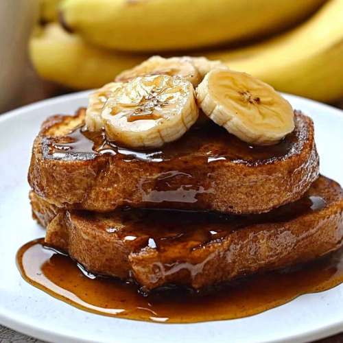 bananas foster french toast