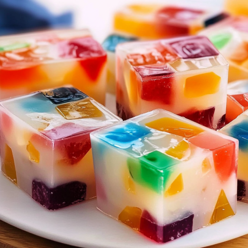 broken glass jello