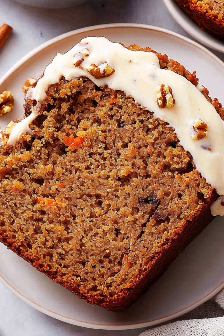 carrot cake loaf
