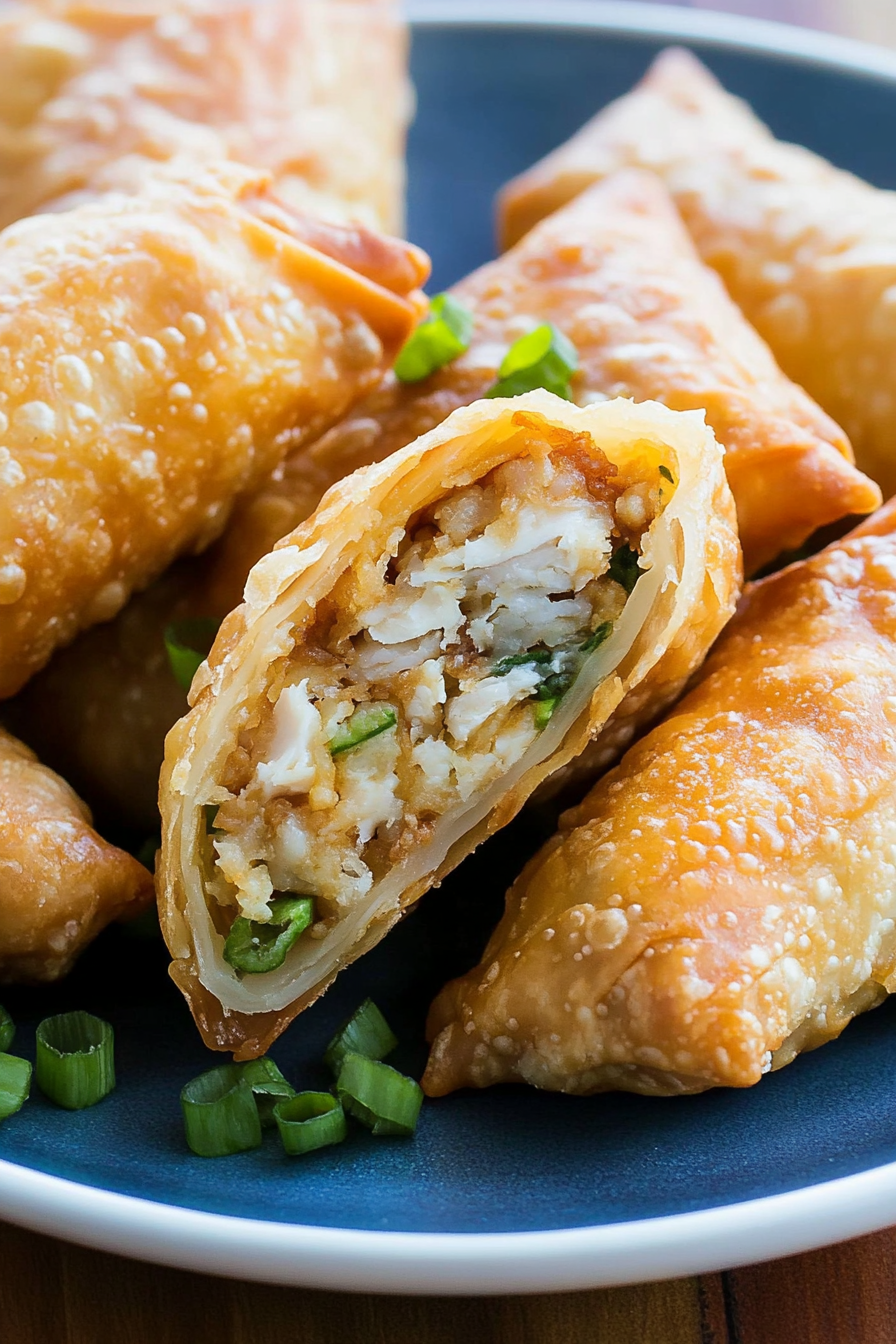 chicken egg rolls