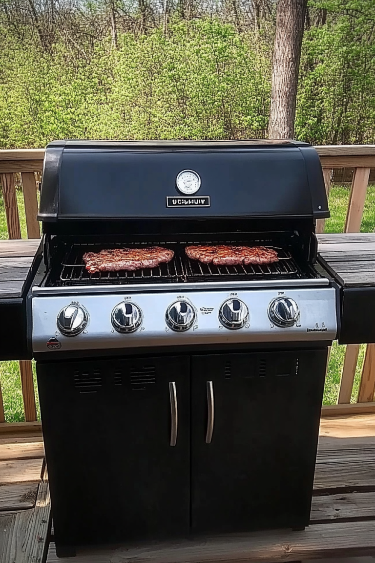clean gas grill