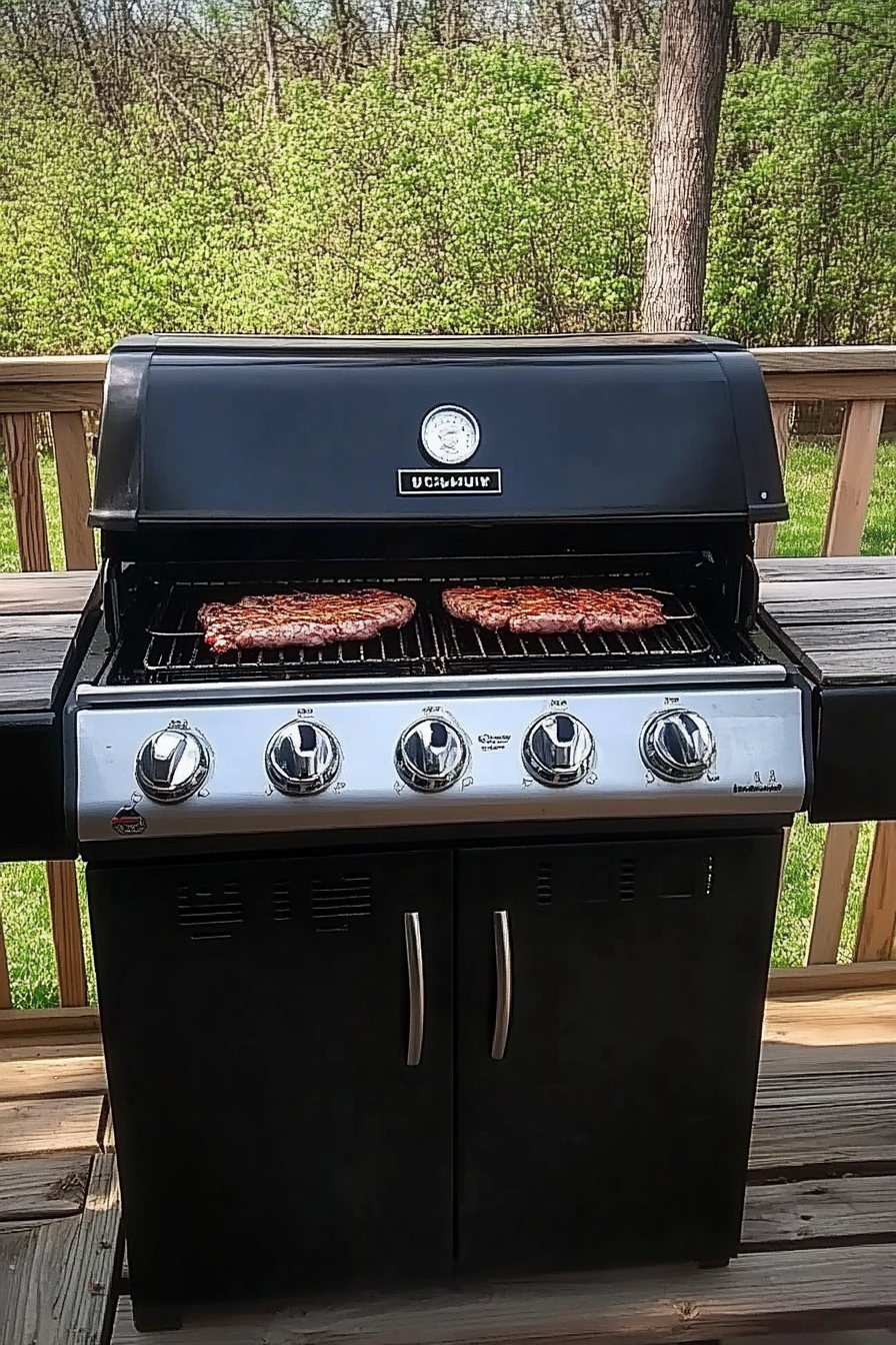 clean gas grill