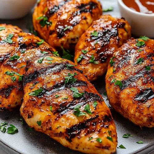grilled bbq chicken