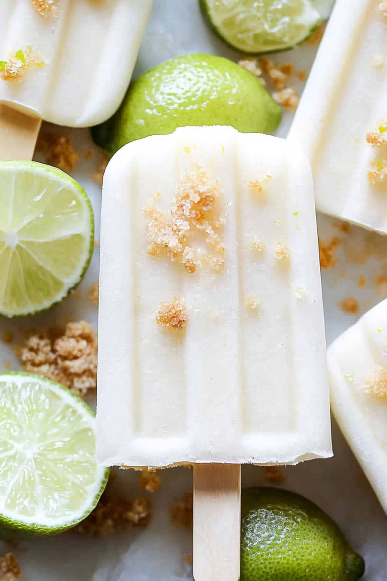 key lime pie popsicles