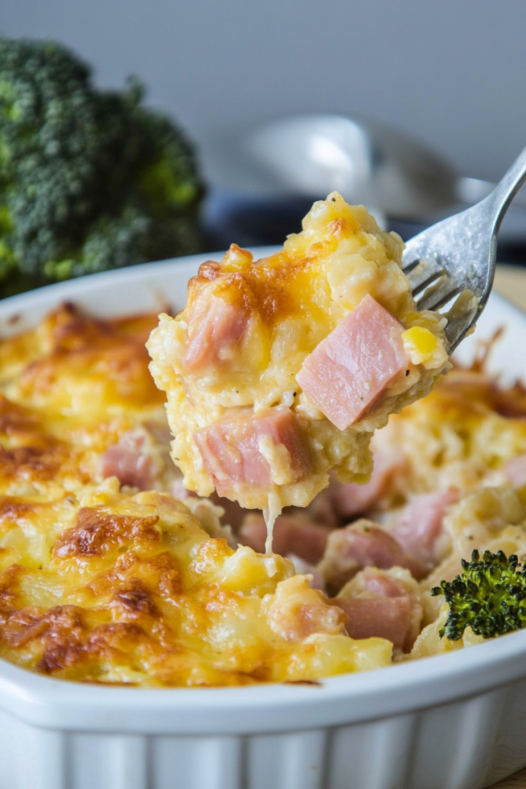 leftover ham casserole
