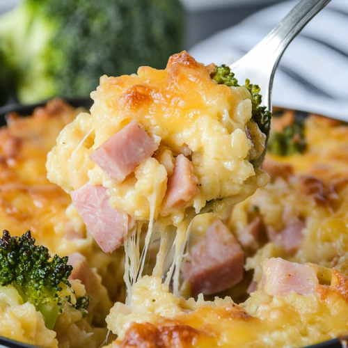leftover ham casserole