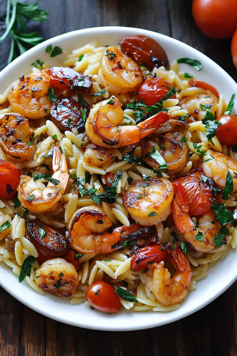 shrimp orzo recipe