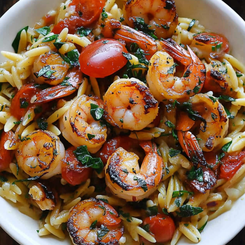 shrimp orzo recipe