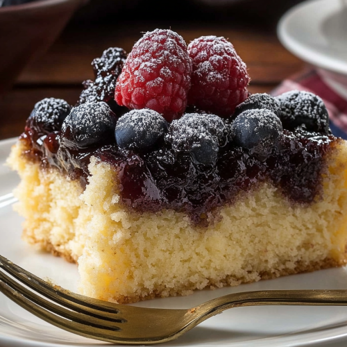 upside down cake