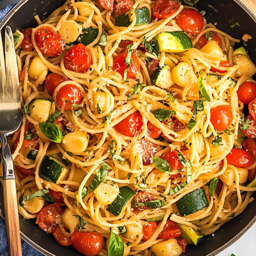 zucchini tomato pasta