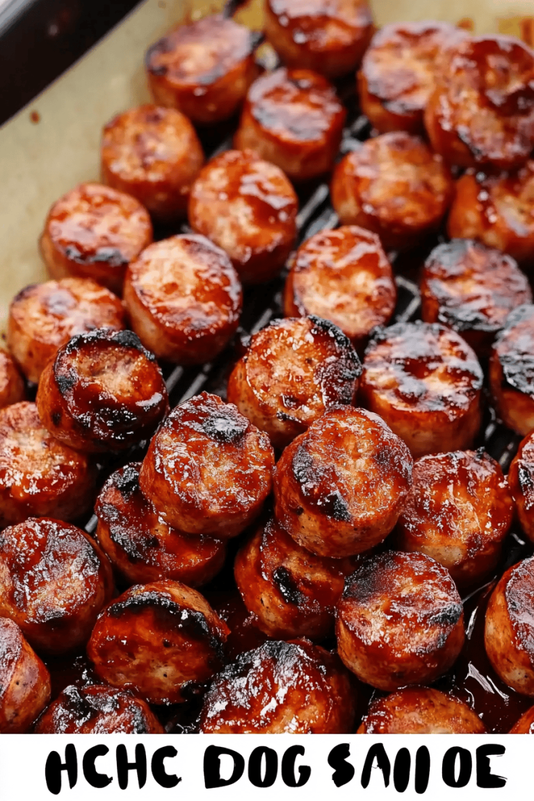 BBQ Sausage Bites (Only 4 Ingredients!) – Sweet, Savory & So Addictive