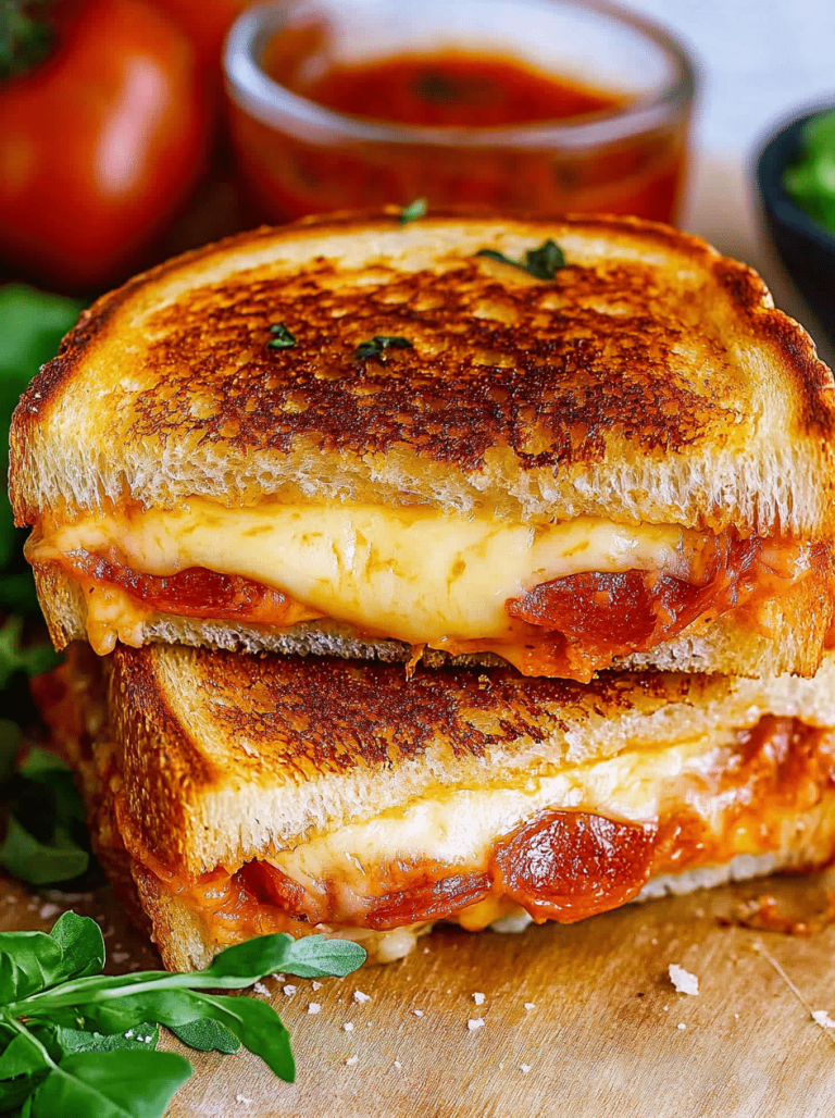 PIZZA GRILLED CHEESE