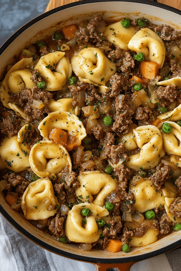 French Onion Beef Tortellini