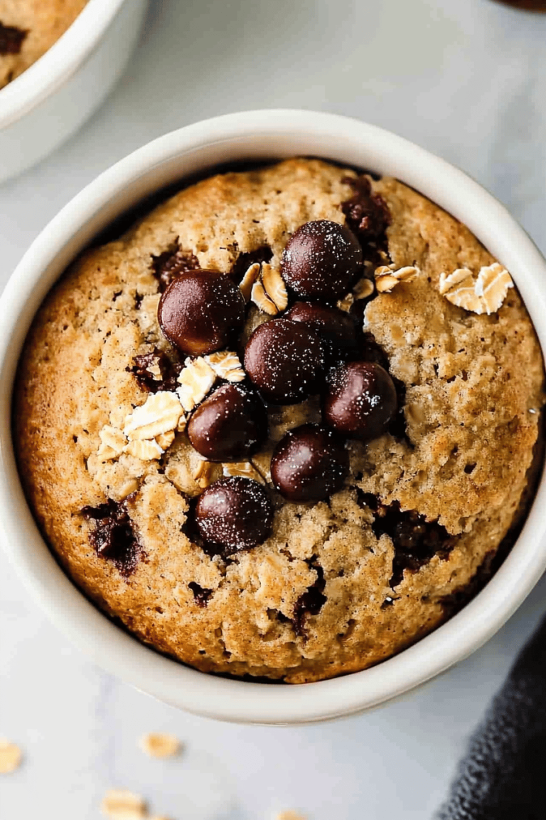 Blended baked oatmeal