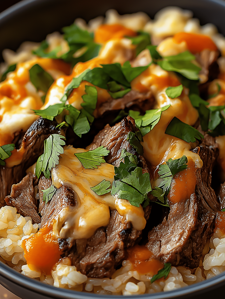 STEAK & QUESO RICE