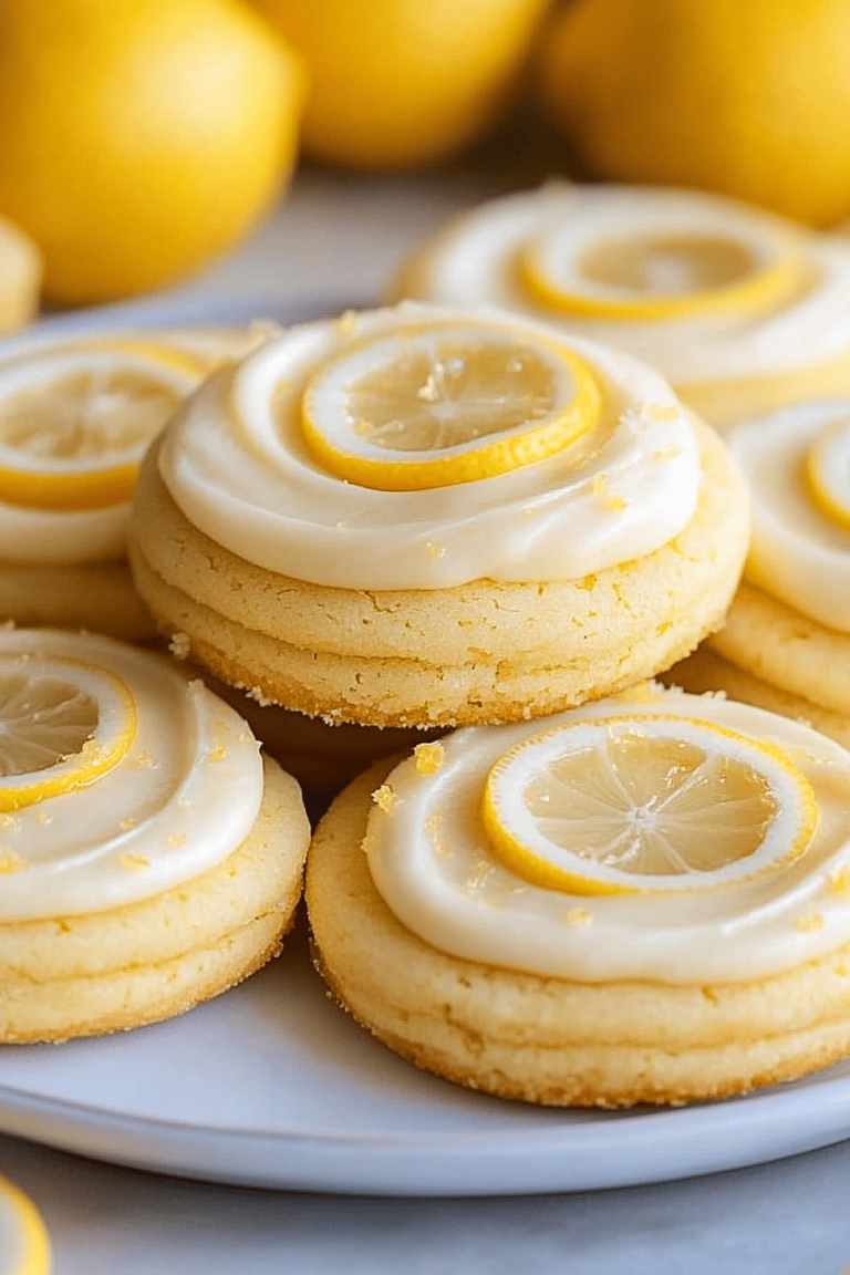 Lemon Frosted Cookies