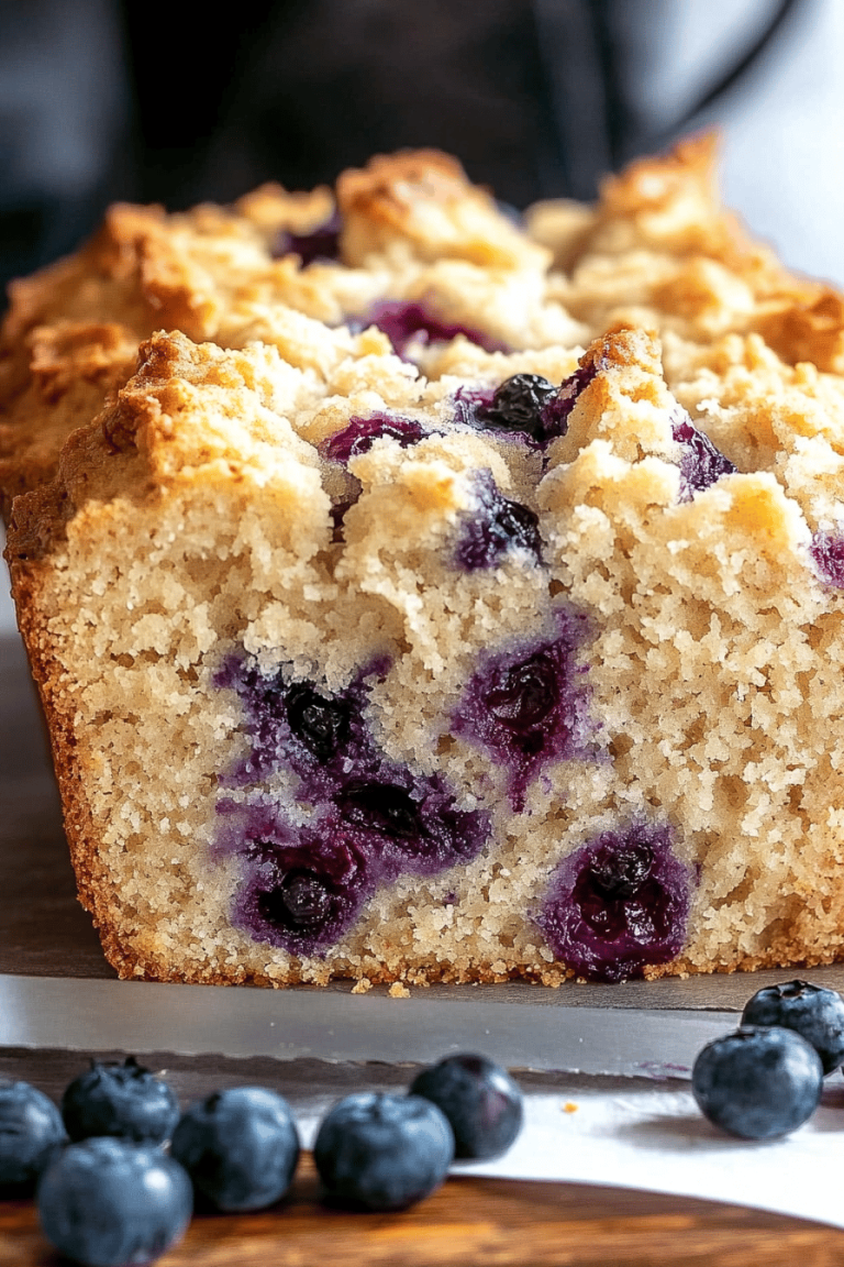 Gluten-Free Blueberry Quickbread