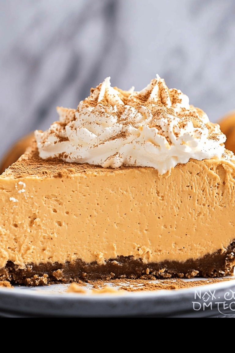 Pumpkin cheesecake