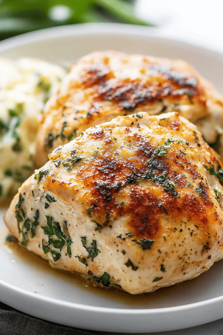 Spinach Stuffed Chicken