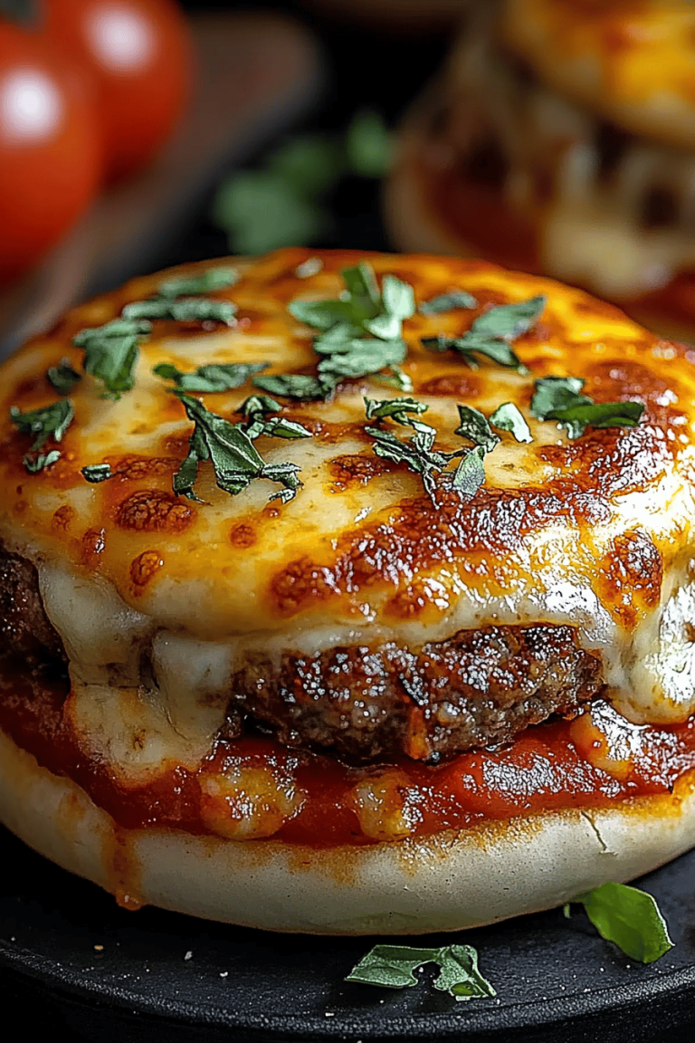 Pizza Burgers Recipe