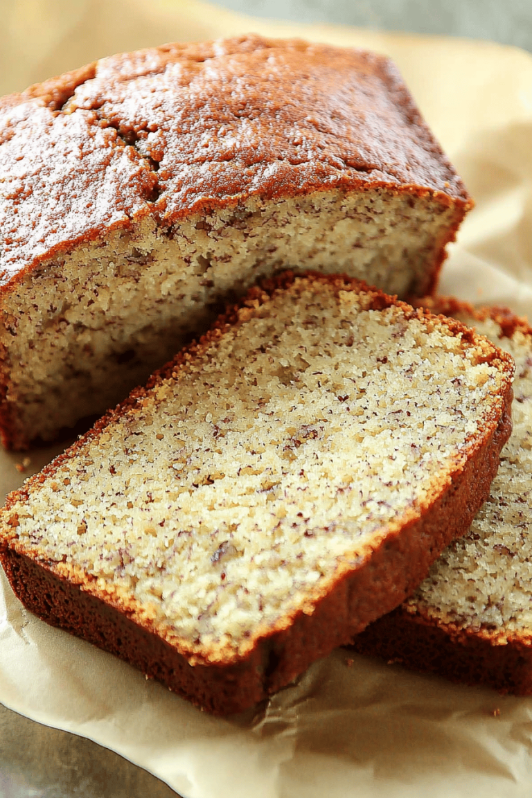 The BEST Honey Vanilla Banana Bread – Soft, Fluffy & Naturally Sweetened