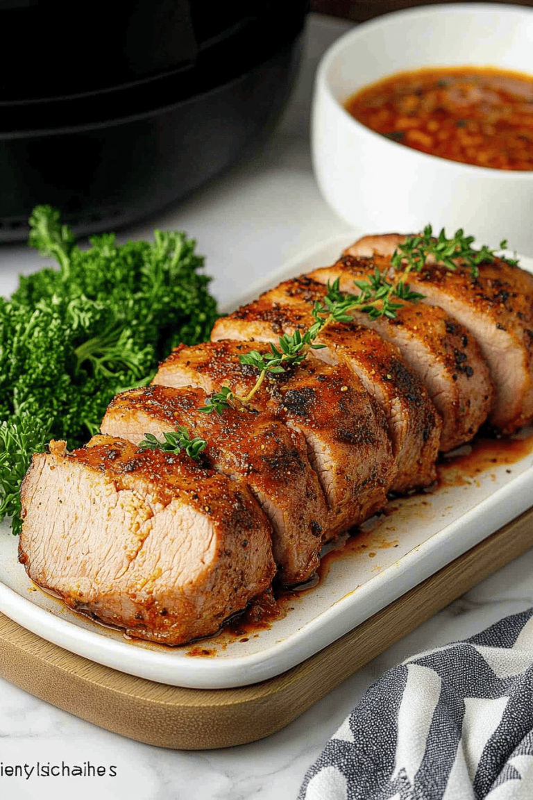 Air Fryer Pork Tenderloin