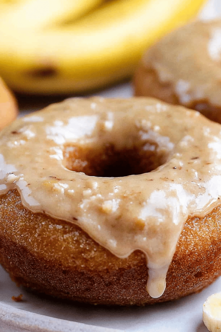 banana bread donuts