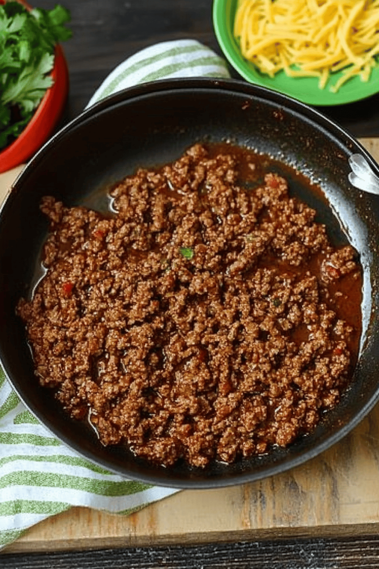 3-Ingredient Taco Meat