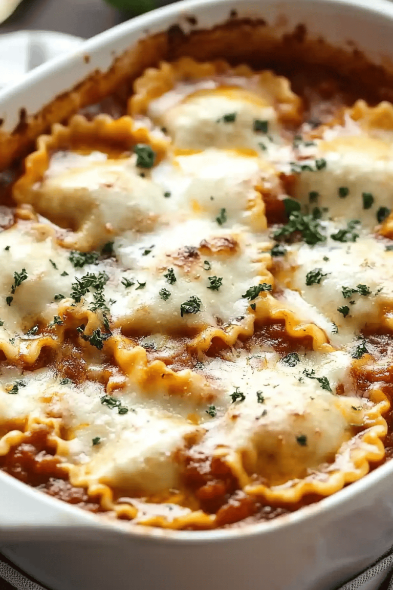 Million Dollar Ravioli Casserole