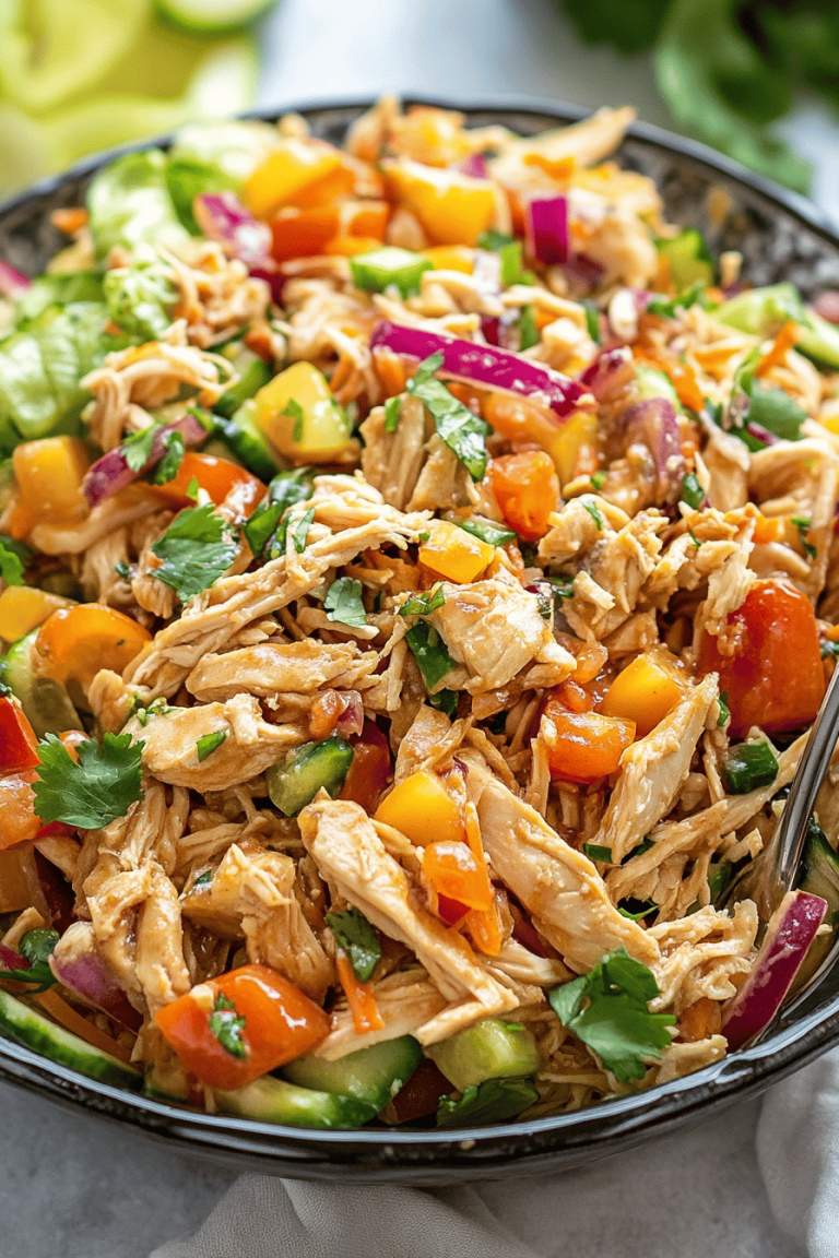 Chicken Salad Recipe – Fresh, Creamy & Perfect for Any Occasion