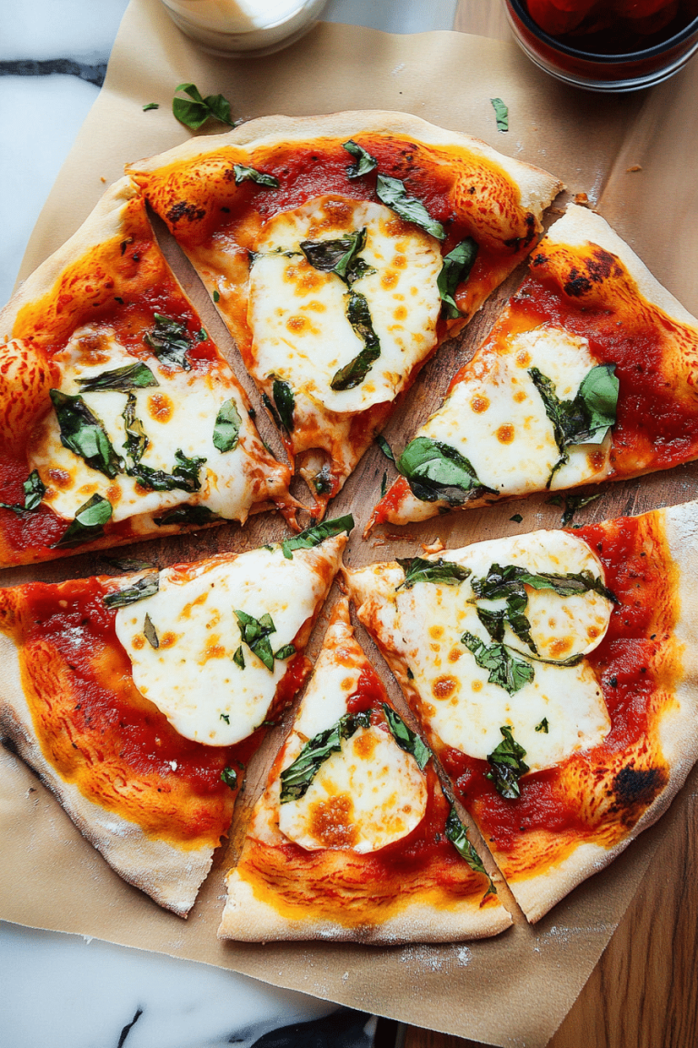 Margherita Pizza – Classic, Fresh & Absolutely Delicious