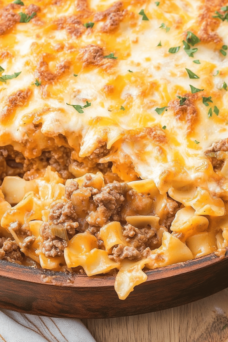 Beef Noodle Bake