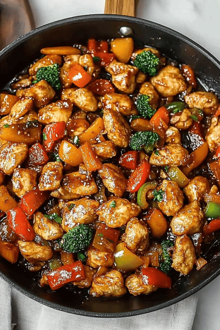 Ground Turkey Teriyaki Stir Fry – Quick, Savory & Perfect for Meal Prep
