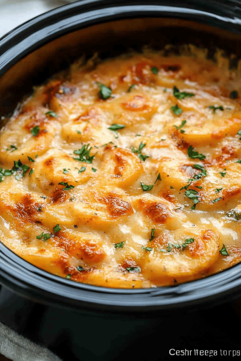 Crock Pot Scalloped Potatoes