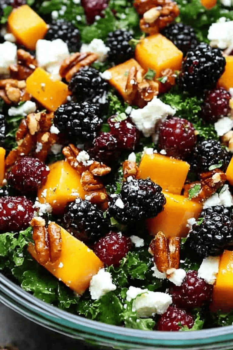 Blackberry salad