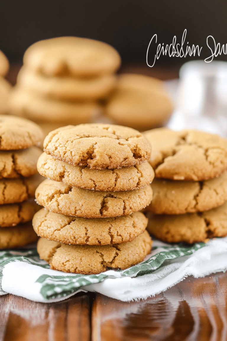 Gingersnap cookies