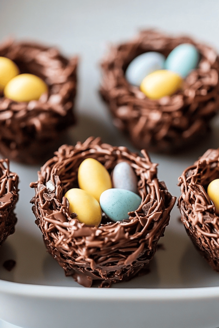 Chocolate Easter Birds Nests