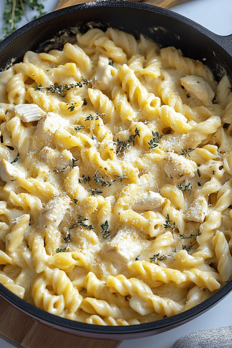 White Cheddar Chicken Pasta
