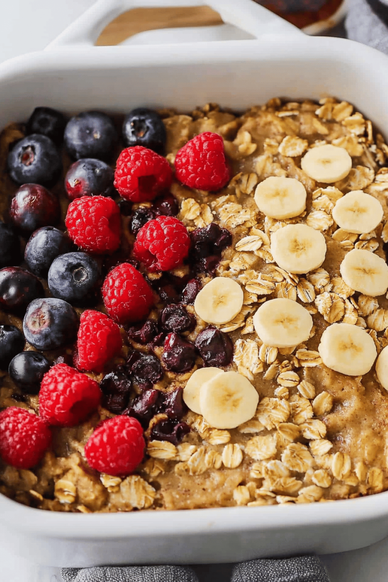 baked oatmeal recipe