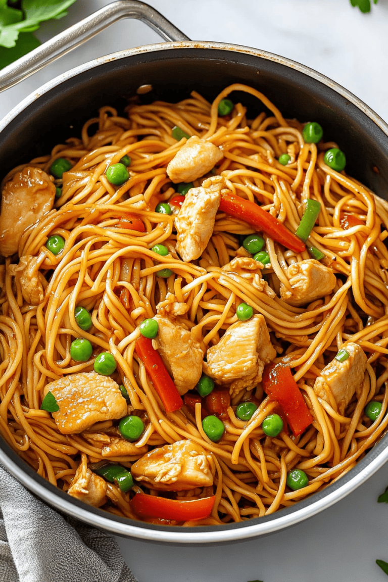 Chicken Lo Mein Recipe