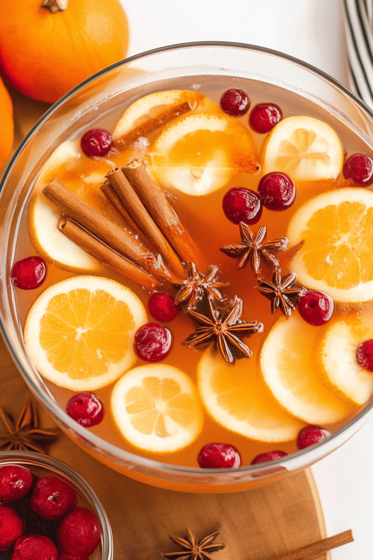 Thanksgiving Punch Recipe