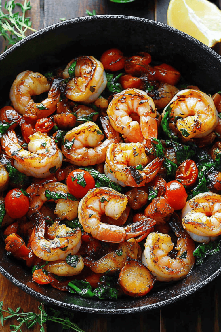 Mediterranean Shrimp Recipe