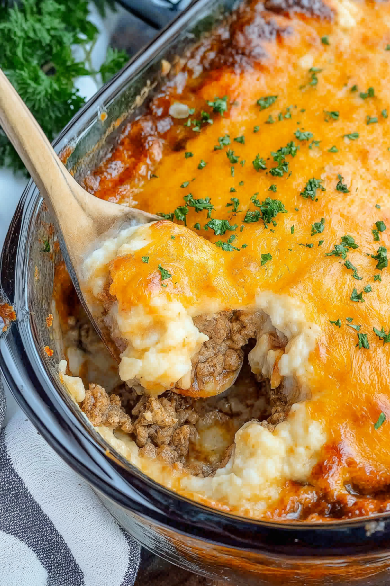 Cheddar Bay Ground Beef Cobbler