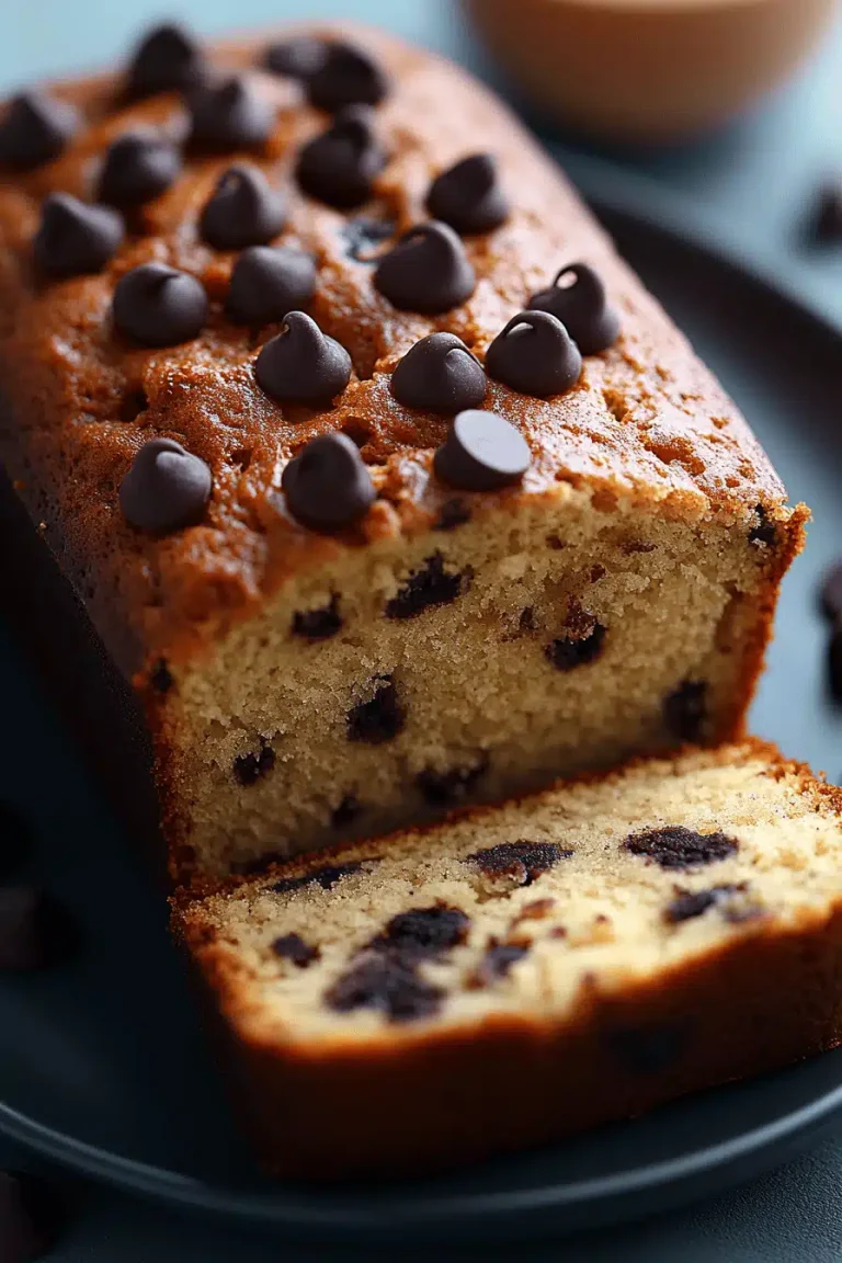Super Moist Chocolate Chip Banana Bread