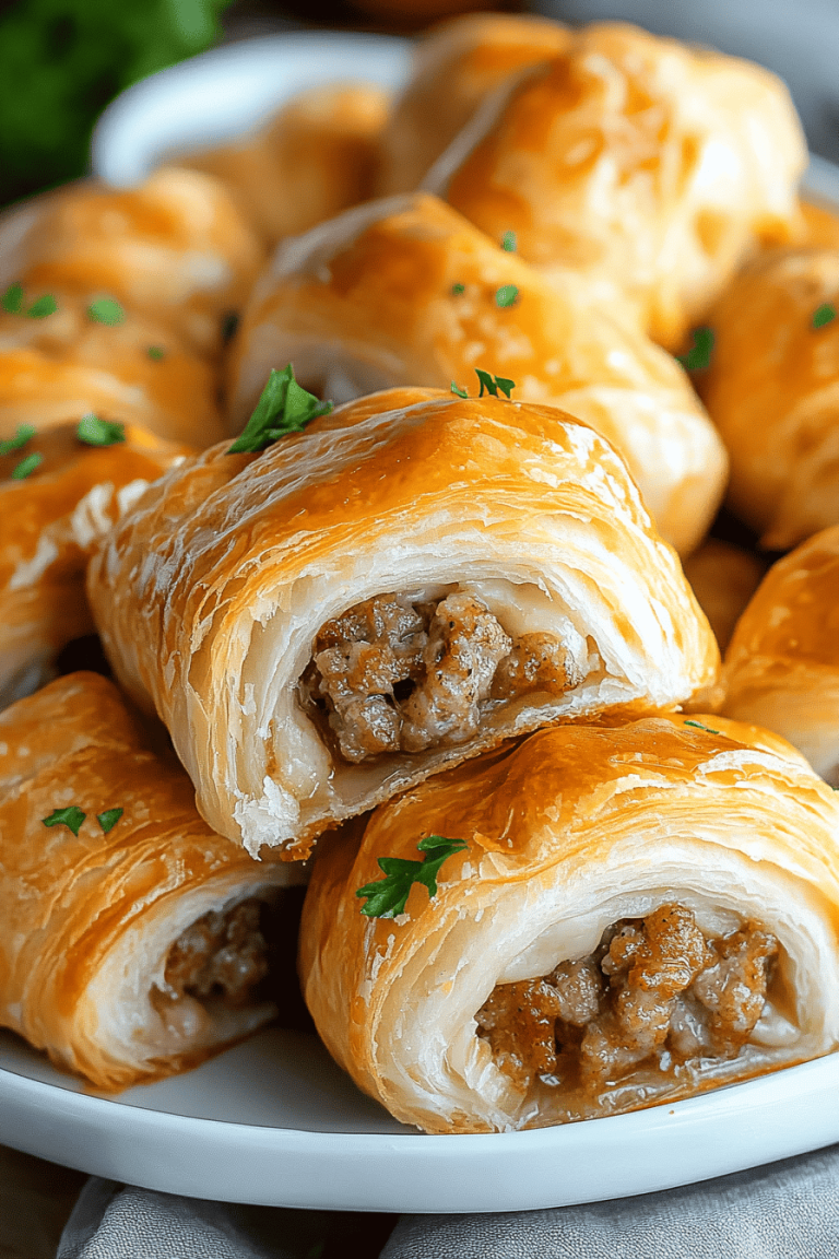 Sausage, Egg & Cream Cheese Hash Brown Breakfast Casserole – Cheesy, Hearty & Make-Ahead Friendly