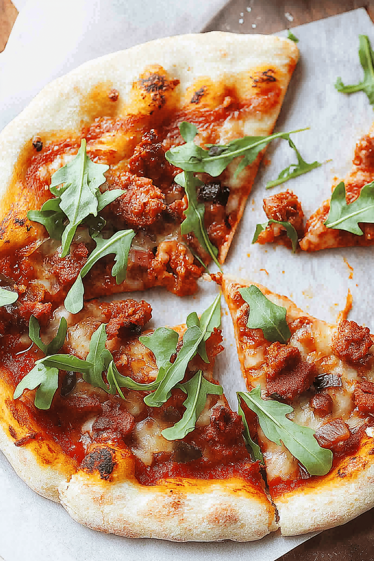 The Best Homemade Chorizo Pizza