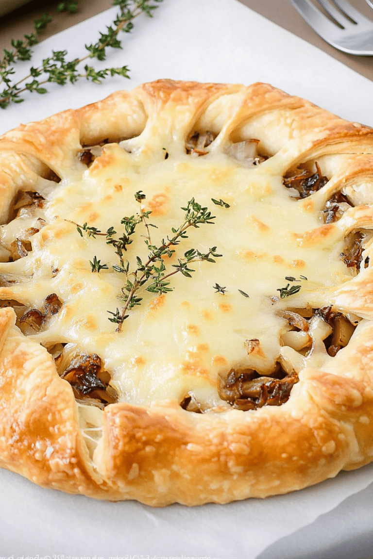 French Onion Tart Recipe