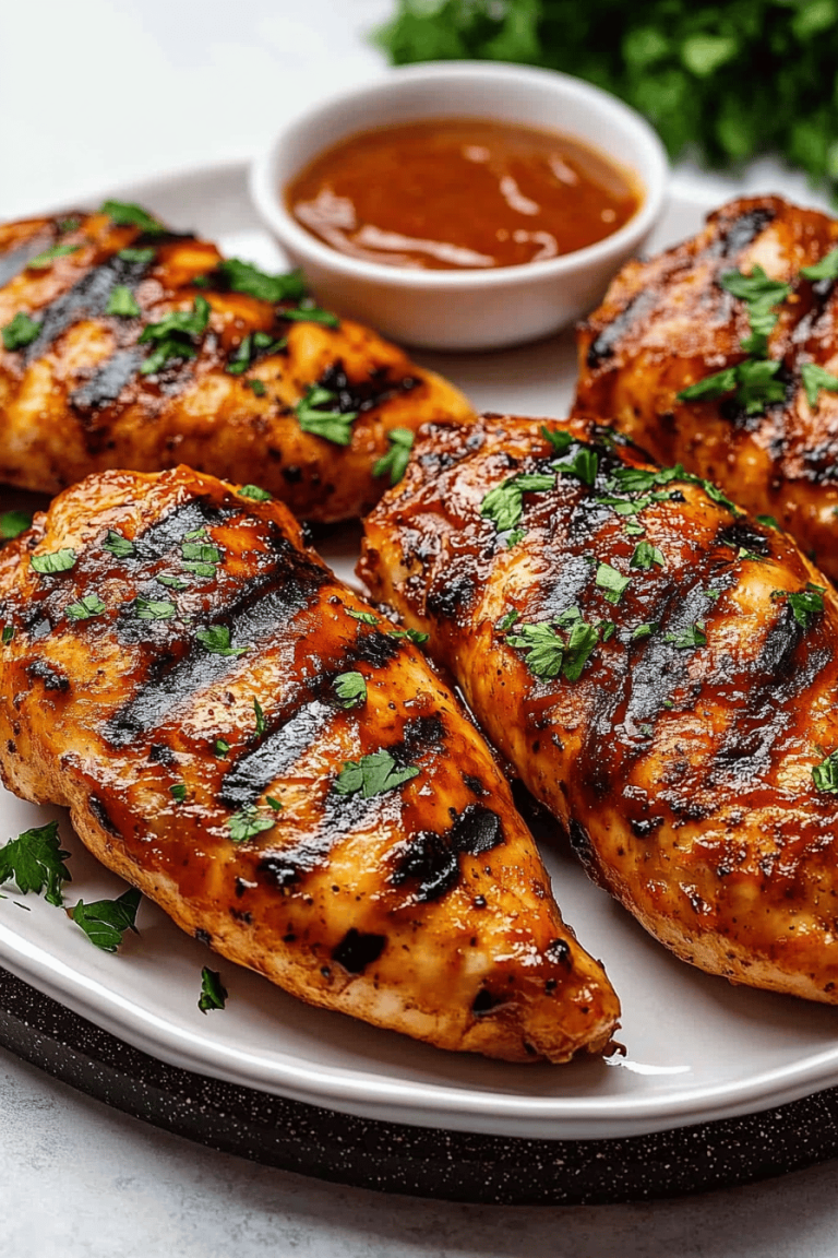 grilled bbq chicken